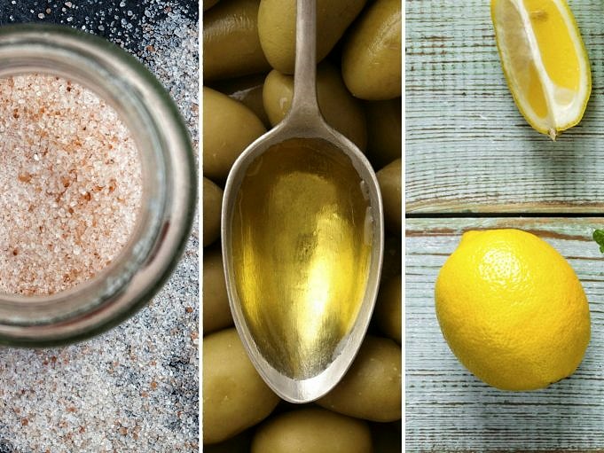 Einfaches DIY-Zuckerpeeling Mit Zitrone Und Olivenöl
